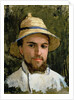 Self Portrait with Pith Helmet by Gustave Caillebotte