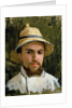 Self Portrait with Pith Helmet by Gustave Caillebotte