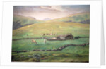 Grazing in the Vosges by Jean-Francois Millet
