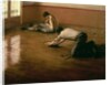 The Parquet Planers, 1876 by Gustave Caillebotte