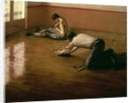 The Parquet Planers, 1876 by Gustave Caillebotte