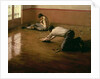 The Parquet Planers, 1876 by Gustave Caillebotte