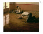 The Parquet Planers, 1876 by Gustave Caillebotte