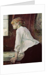 The Laundress, 1889 by Henri de Toulouse-Lautrec