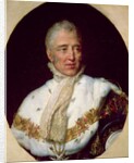 Portrait of Charles X King of France by Georges Rouget