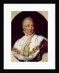 Portrait of Charles X King of France by Georges Rouget