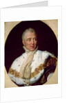 Portrait of Charles X King of France by Georges Rouget