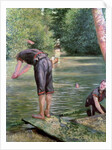 Bathers on the Banks of the Yerres, 1878 by Gustave Caillebotte