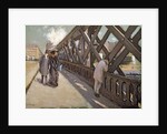 Study for Le Pont de l'Europe by Gustave Caillebotte