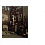Interior of a Studio, c.1872-74 by Gustave Caillebotte