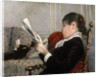 Interior, Woman Reading, 1880 by Gustave Caillebotte