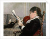 Interior, Woman Reading, 1880 by Gustave Caillebotte