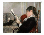 Interior, Woman Reading, 1880 by Gustave Caillebotte
