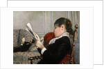 Interior, Woman Reading, 1880 by Gustave Caillebotte