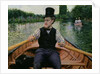Rower in a Top Hat, c.1877-78 by Gustave Caillebotte