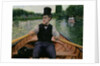 Rower in a Top Hat, c.1877-78 by Gustave Caillebotte