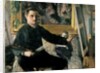 Self Portrait with an Easel, c.1879 by Gustave Caillebotte