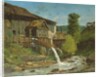 The Sawmill on the River Gauffre by Gustave Courbet