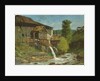The Sawmill on the River Gauffre by Gustave Courbet