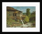 The Sawmill on the River Gauffre by Gustave Courbet