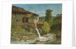 The Sawmill on the River Gauffre by Gustave Courbet