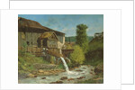 The Sawmill on the River Gauffre by Gustave Courbet