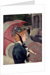 Woman with an umbrella, or The Walk, 1891 by Louis Anquetin