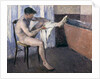 Man drying his leg, 19th century by Gustave Caillebotte