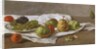 Apples, pears and grapes by Gustave Courbet
