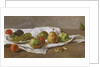 Apples, pears and grapes by Gustave Courbet