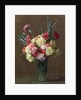 Carnations by Ignace Henri Jean Fantin-Latour