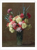 Carnations by Ignace Henri Jean Fantin-Latour