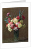 Carnations by Ignace Henri Jean Fantin-Latour