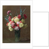 Carnations by Ignace Henri Jean Fantin-Latour