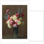 Carnations by Ignace Henri Jean Fantin-Latour