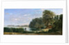 The Banks of the Seine at St.-Ouen, 1865 by Paul Camille Guigou