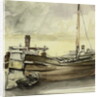 The Barge by Edouard Manet