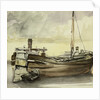 The Barge by Edouard Manet