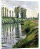 Small Branch of the Seine at Argenteuil by Gustave Caillebotte
