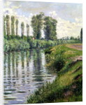 Small Branch of the Seine at Argenteuil by Gustave Caillebotte