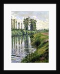 Small Branch of the Seine at Argenteuil by Gustave Caillebotte
