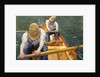 Boaters Rowing on the Yerres, 1877 by Gustave Caillebotte