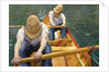 Boaters Rowing on the Yerres, 1877 by Gustave Caillebotte