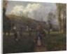 The Return from the Fields by Camille Pissarro