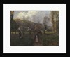 The Return from the Fields by Camille Pissarro