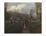 The Return from the Fields by Camille Pissarro