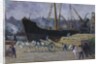 Dock at Rouen, c.1930 by Maximilien Luce