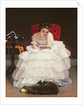 Girl Reading by Alfred Emile Stevens