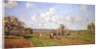 In the fields, 1872 by Camille Pissarro