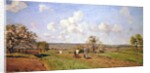 In the fields, 1872 by Camille Pissarro